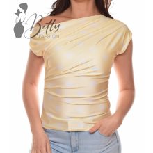 White Top with Jewelry Embellishment S/M
