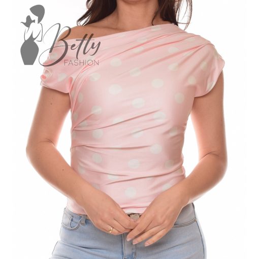 White Top with Jewelry Embellishment S/M