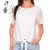 White Top with Jewelry Embellishment S/M