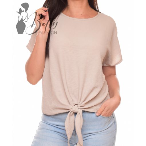 White Top with Jewelry Embellishment S/M