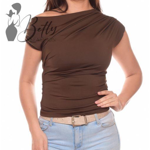 White Top with Jewelry Embellishment S/M