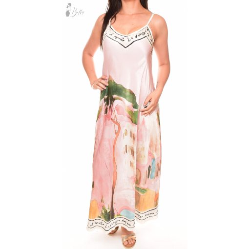 Golden Strap Twisted Dress S/M/L