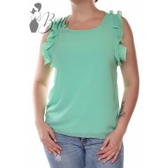 White Top with Jewelry Embellishment S/M