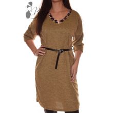 Golden Strap Twisted Dress S/M/L