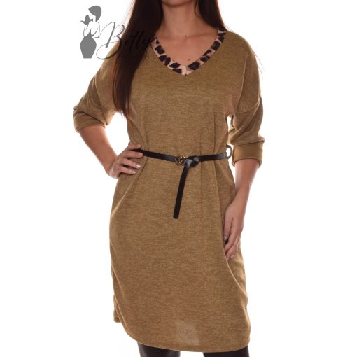 Golden Strap Twisted Dress S/M/L