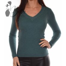 White Top with Jewelry Embellishment S/M