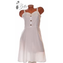 White Top with Jewelry Embellishment S/M