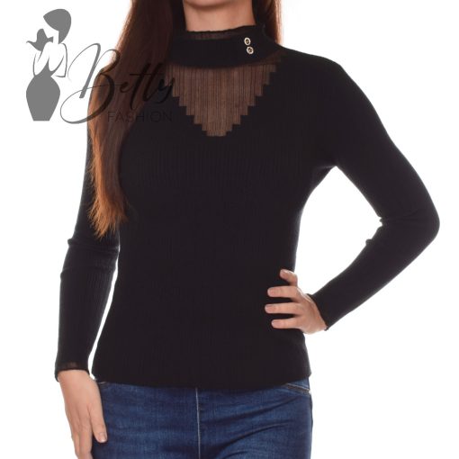 White Top with Jewelry Embellishment S/M