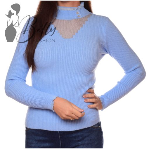 White Top with Jewelry Embellishment S/M