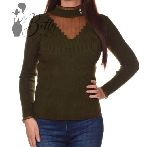 White Top with Jewelry Embellishment S/M