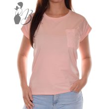 Mellnél zsebes, madeirás felső S/M, L/XL