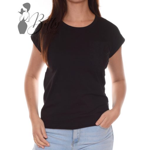 Mellnél zsebes, madeirás felső S/M, L/XL