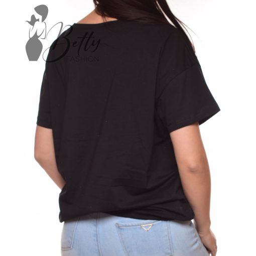 STAY BEAUTIFUL feliratos, bő szabású felső M/L, XL/XXL