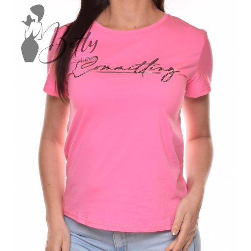 Ezüst feliratos felső S/M, L/XL