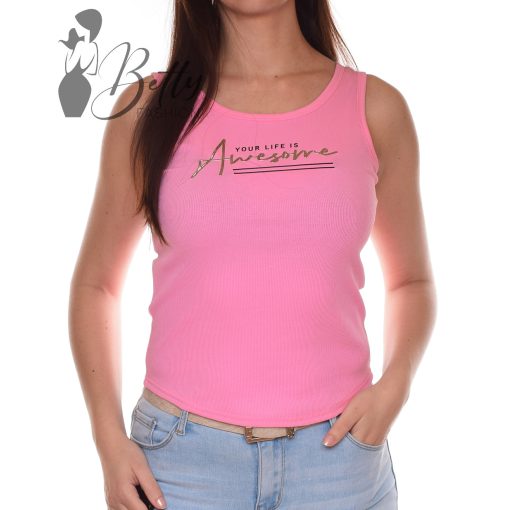 Feliratos, bordázott anyagú atléta S/M, L/XL