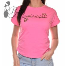 Oldalán ráncolt, feliratos felső S/M, L/XL