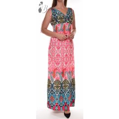 Színes mandala mintás maxi ruha M/L, XL/2XL