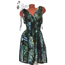 Golden Strap Twisted Dress S/M/L