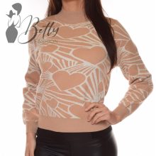 Szívecske mintás, csillogó szálas S/M, L/XL