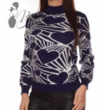 Szívecske mintás, csillogó szálas S/M, L/XL