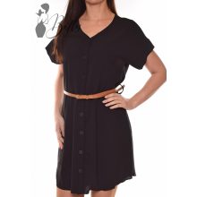 Gombos, derékban öves ruha M/L, XL/XXL