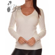 White Top with Jewelry Embellishment S/M