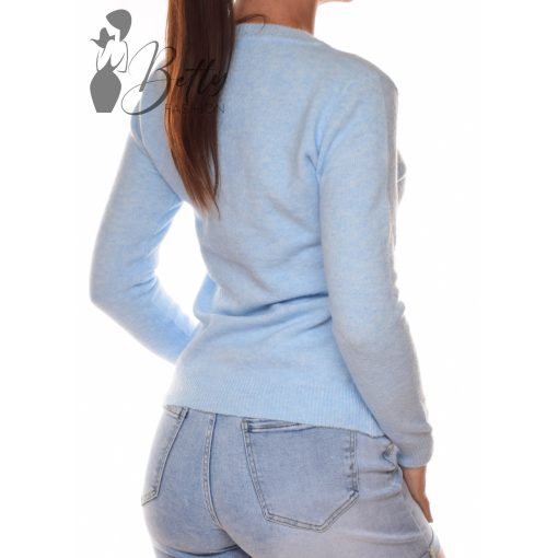 White Top with Jewelry Embellishment S/M