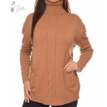 Garbós, zsebes, kötött tunika L-XL-XXL