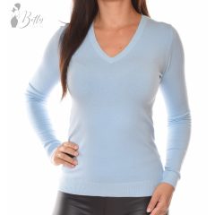 V-nyakú, finom kötött felső S/M, L/XL