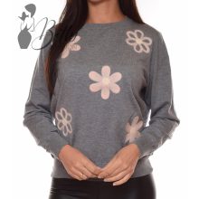 White Top with Jewelry Embellishment S/M