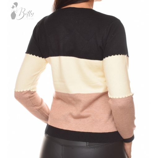Tricolor, kötött felső M/L, XL/XXL