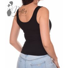 White Top with Jewelry Embellishment S/M