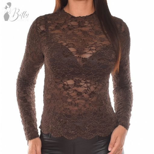 Csipke, hosszú ujjú felső S/M, L/XL
