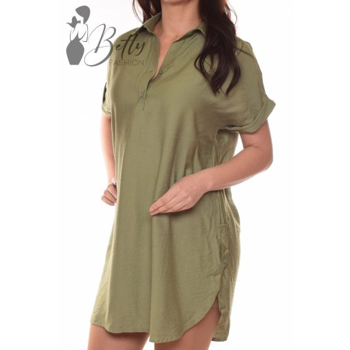 Felsliccelt és gombdíszes ingruha M/L, XL/XXL