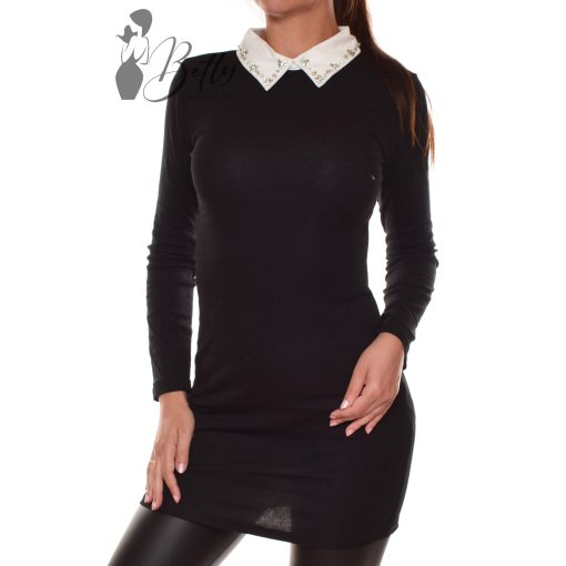 Galléros és strasszköves ruha S/M, L/XL