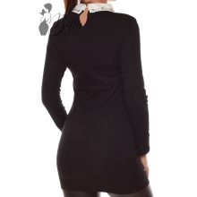 Galléros és strasszköves ruha S/M, L/XL