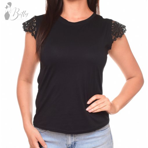 White Top with Jewelry Embellishment S/M