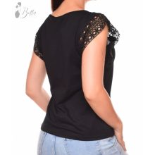 White Top with Jewelry Embellishment S/M