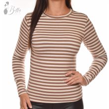 Csíkos, kerek nyakú felső S/M, L/XL
