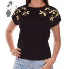 White Top with Jewelry Embellishment S/M