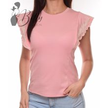 White Top with Jewelry Embellishment S/M