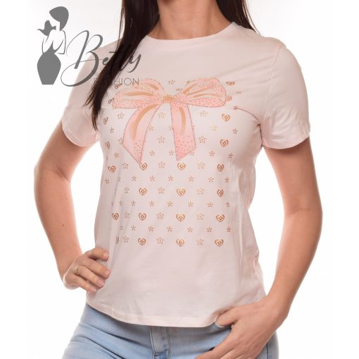 White Top with Jewelry Embellishment S/M