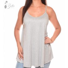 Spagettipántos, bővülő fazonú tunika S/M, L/XL