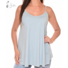 Spagettipántos, bővülő fazonú tunika S/M, L/XL
