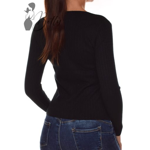 White Top with Jewelry Embellishment S/M