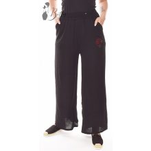 Bő szárú, oldalán hímzett nadrág  XL/2XL, 3XL/4XL