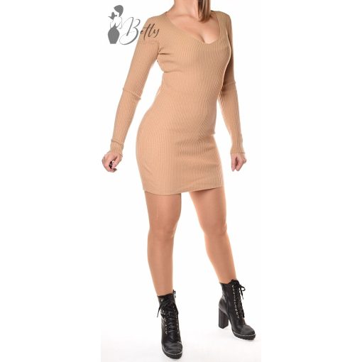 V-nyakú, kötött tunika S/M, L/XL