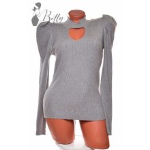 White Top with Jewelry Embellishment S/M