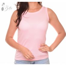 Egyszínű, kerek nyakú, ujjatlan felső S/M, L/XL