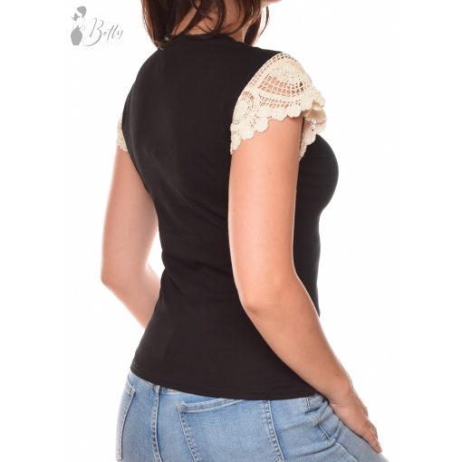 Horgolt ujjú felső S/M, L/XL